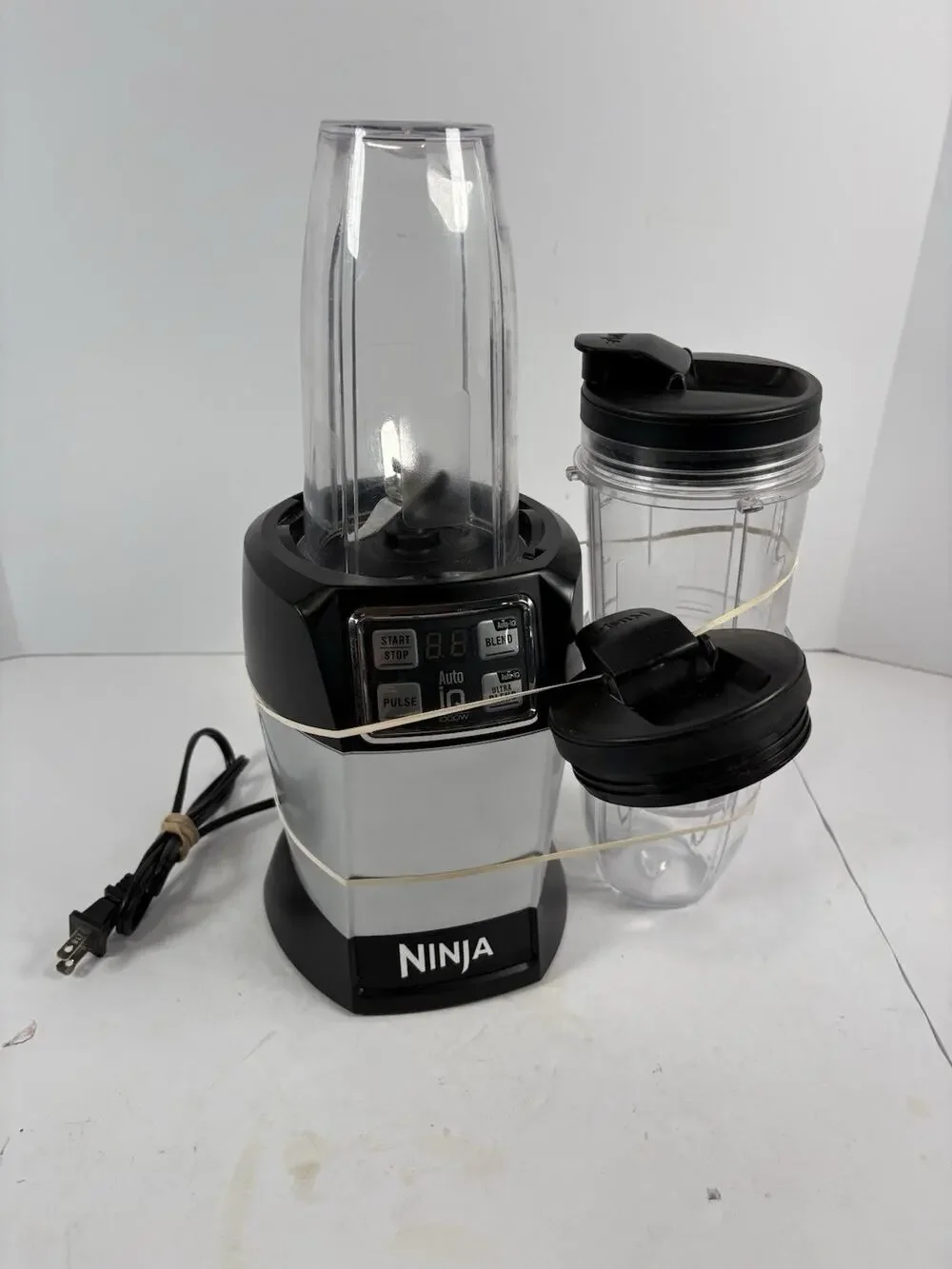 Nutri Ninja Pro BL480 30 Auto IQ Blender 1000W Base Blade 3 Cups Black